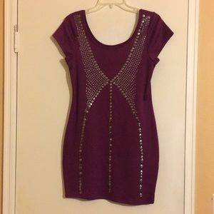 Purple Sparkle Dress